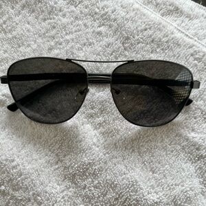 Kirkland Signature M50 Satin Gunmetal Polarized Aviator Sunglasses